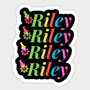 riley strain Sticker